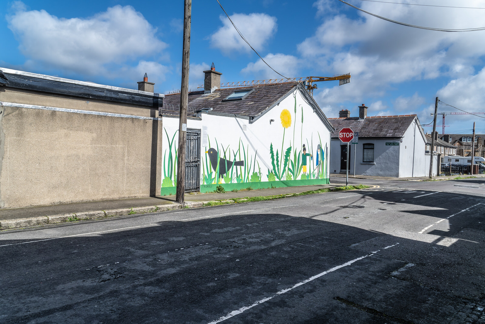 TWO MURALS IN STONEYBATTER 