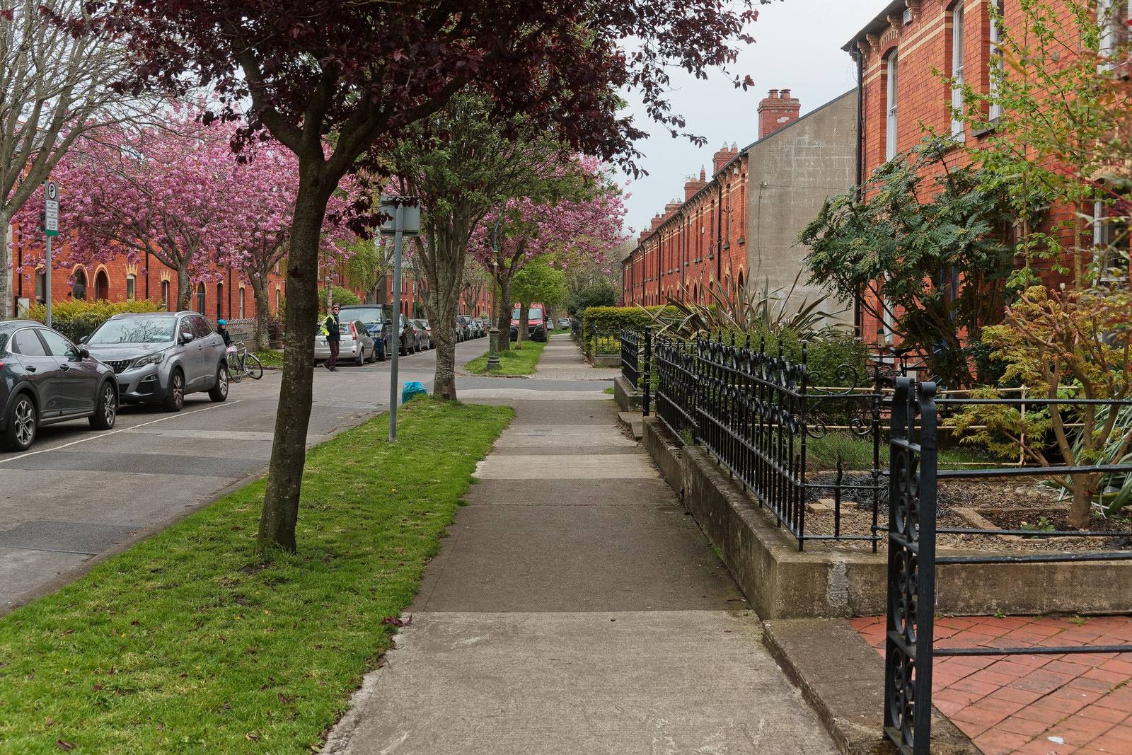 THE SHANDON AREA OF DUBLIN NEAR THE ROYAL CANAL AND THE CABRA TRAM STOP