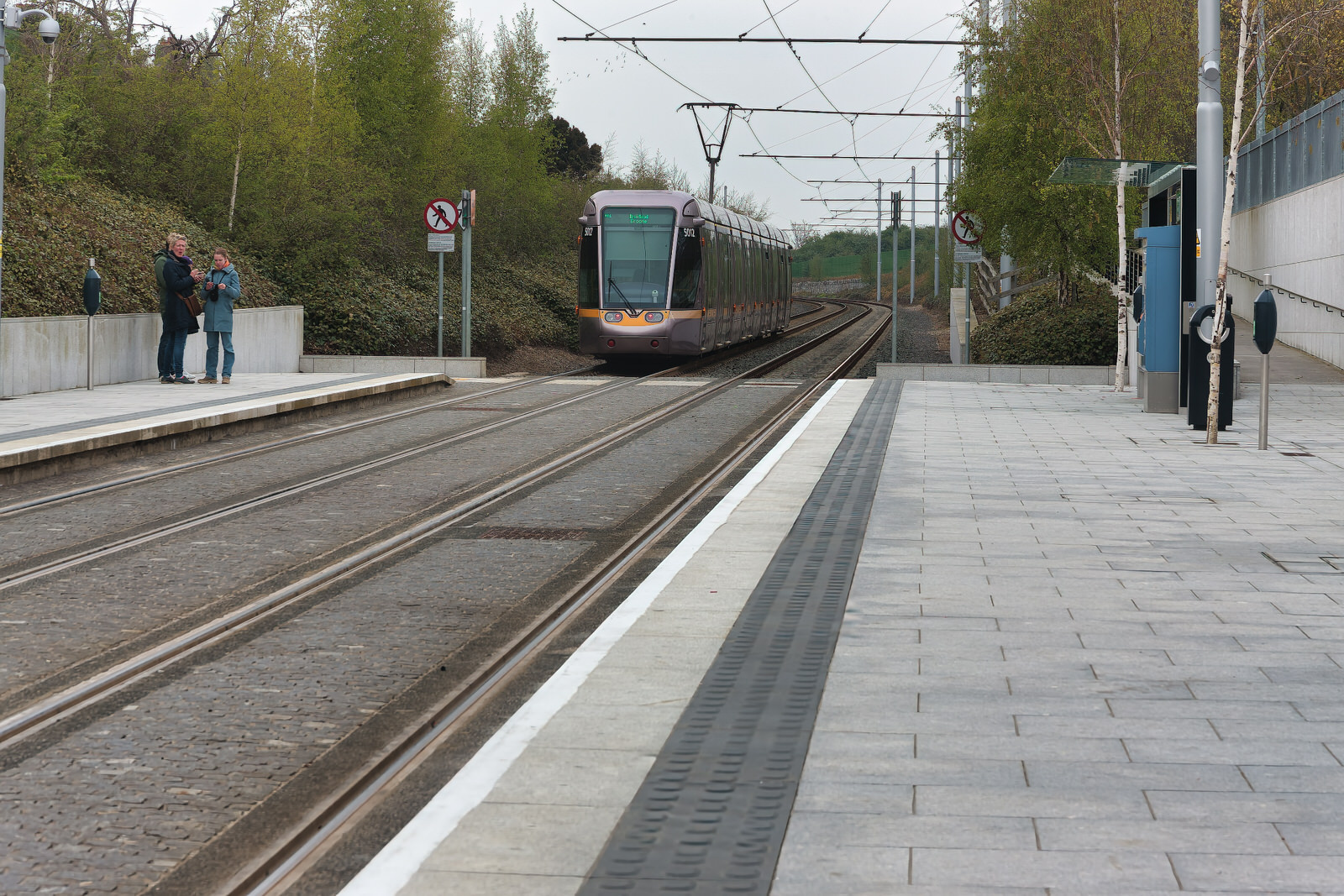 CABRA TRAM STOP 19 APRIL 2023