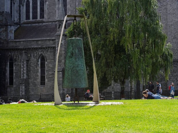 Three Unrelated Bells The "Liberty Bell" sculpture in St. Patrick's Park, Dublin, is often a source of confusion due to its name and bell-like...
