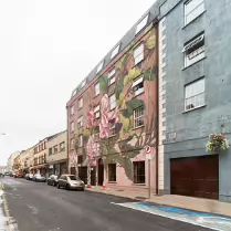 FLOWERS ON THE STREET PRODUCED IN 2017 BY LULA GROCE [I PHOTOGRAPHED THIS MURAL IN 2017 AND ITS REPLACEMENT IN AUGUST 2025]-255643-1