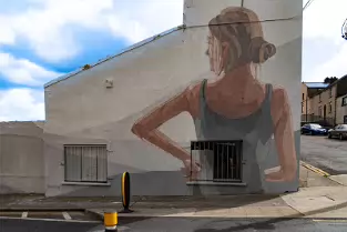 LAURA A MURAL BY TAQUEN AT THE WATERFORD WALLS FESTIVAL [26 AUGUST 2019 THE DAY AFTER IT WAS COMPLETED]-255792-1