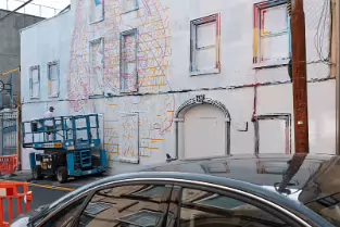 OFF THE HOOK A PARTLY FINISHED MURAL BY OMIN [A WORK IN PROGRESS AUGUST 2025]-255803-1