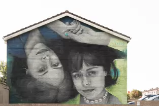 THE SAME BUT DIFFERENT MURAL BE FRENCH ARTIST ZABOU [BALLYBEG PARK WATERFORD 2021]-255800-1