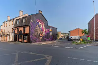 THE MUCH ADMIRED MURAL BY SONNY SUNDANCER [IT WAS COMPLETED 23 AUGUST 2017]-255403-1