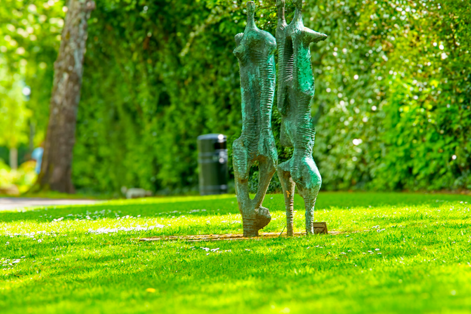 ADAM AND EVE BY EDWARD DELANEY WAS NOT EASY TO PHOTOGRAPH [FITZGERALD PARK IN CORK CITY]
 001