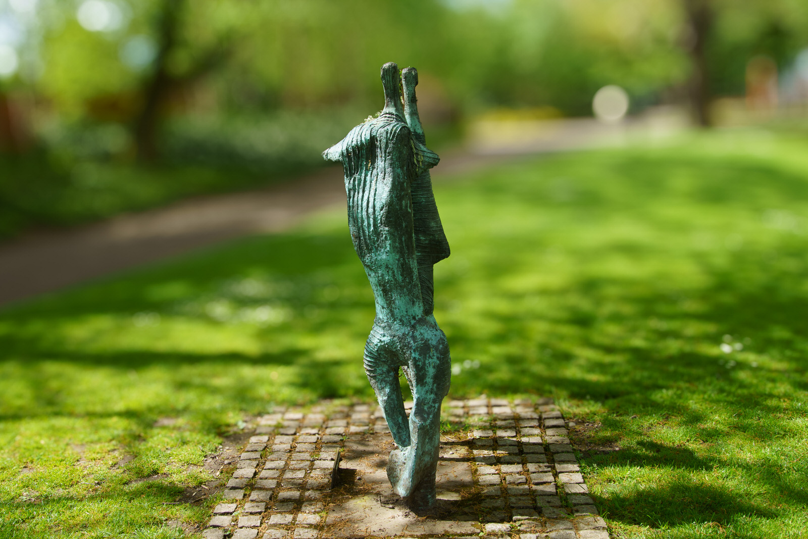 ADAM AND EVE BY EDWARD DELANEY WAS NOT EASY TO PHOTOGRAPH [FITZGERALD PARK IN CORK CITY]
 006