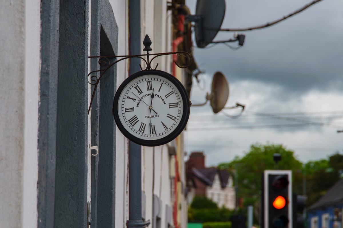 STATION CLOCK AT THE WRONG LOCATION