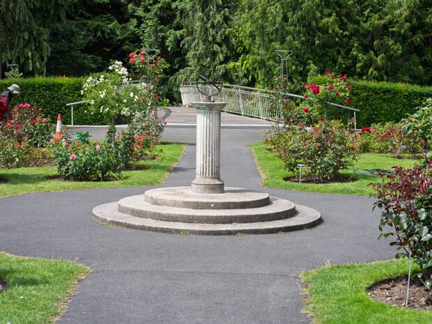 TWO SUNDIALS The National Botanic Gardens in Glasnevin, Dublin, feature two distinct and intriguing sundials