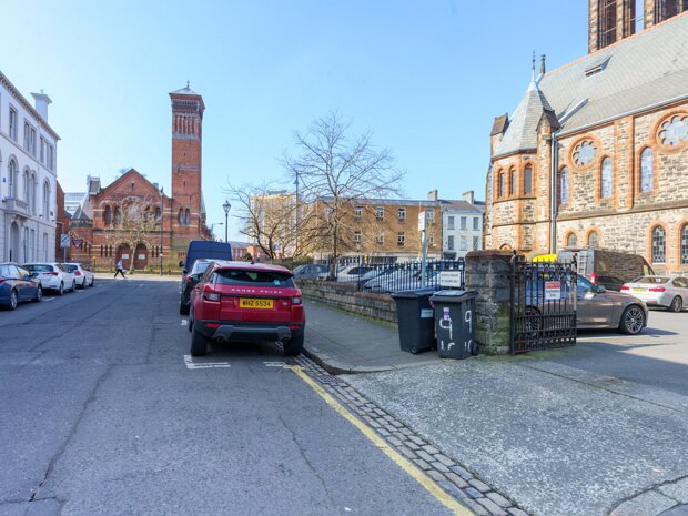 THE BUILDINGS HAD BEEN RESTORED BY 2022 The Upper Crescent in Belfast has undergone a remarkable transformation between 2015 and 2022, evolving from a state of...