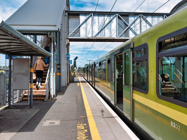 CLONTARF ROAD RAILWAY STATION The current Clontarf Road station was opened on 1 September 1997. This is a newer station, replacing the original...