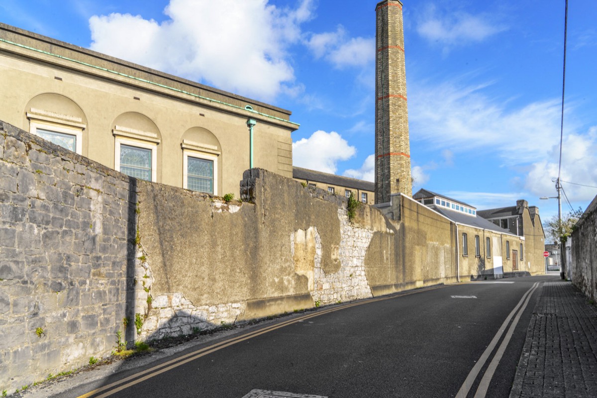 OLD CLARE STREET IN LIMERICK APRIL 2022