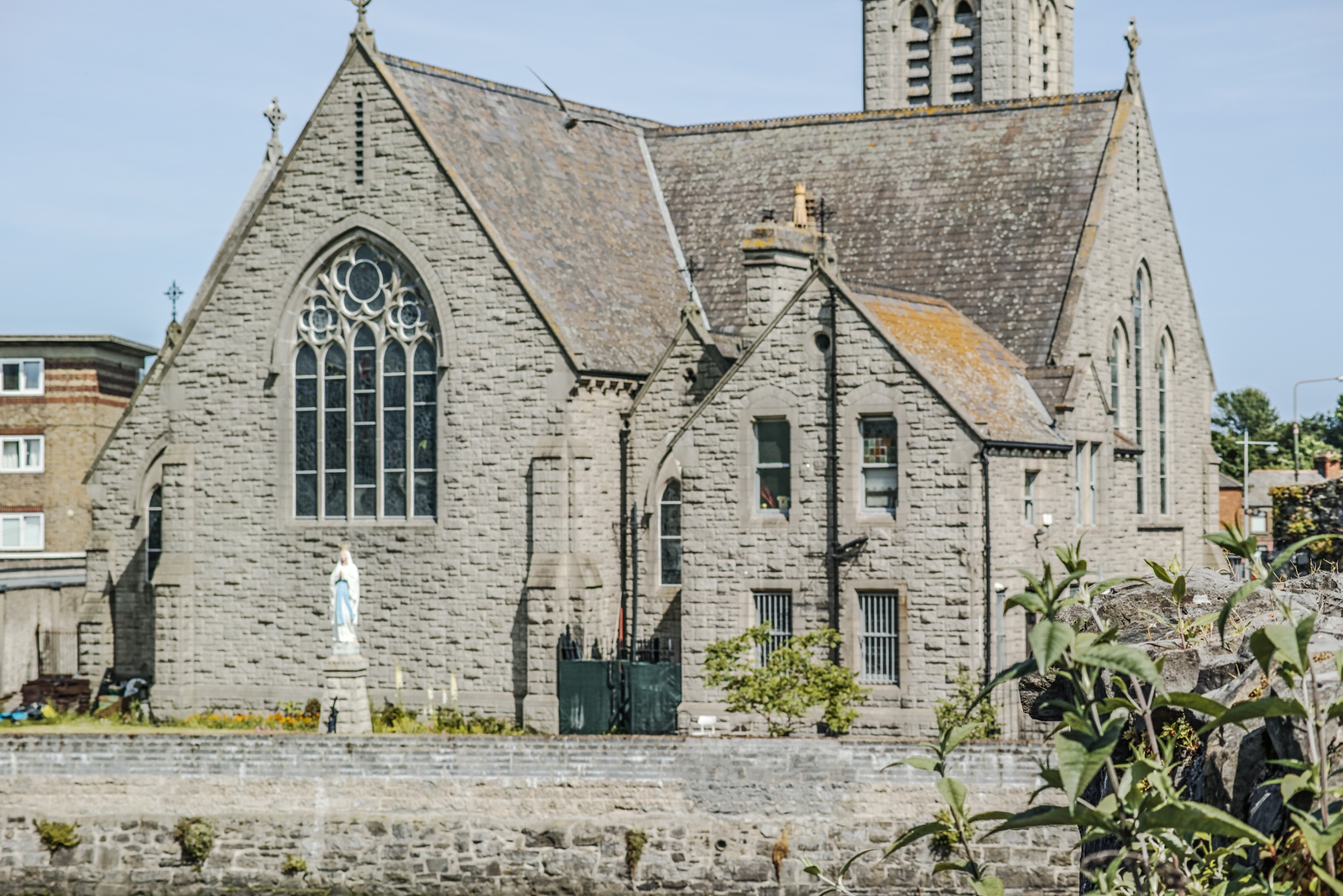 BECAUSE OF ITS LOCATION ST PATRICK'S CHURCH CAN BE DIFFICULT TO PHOTOGRAPH 