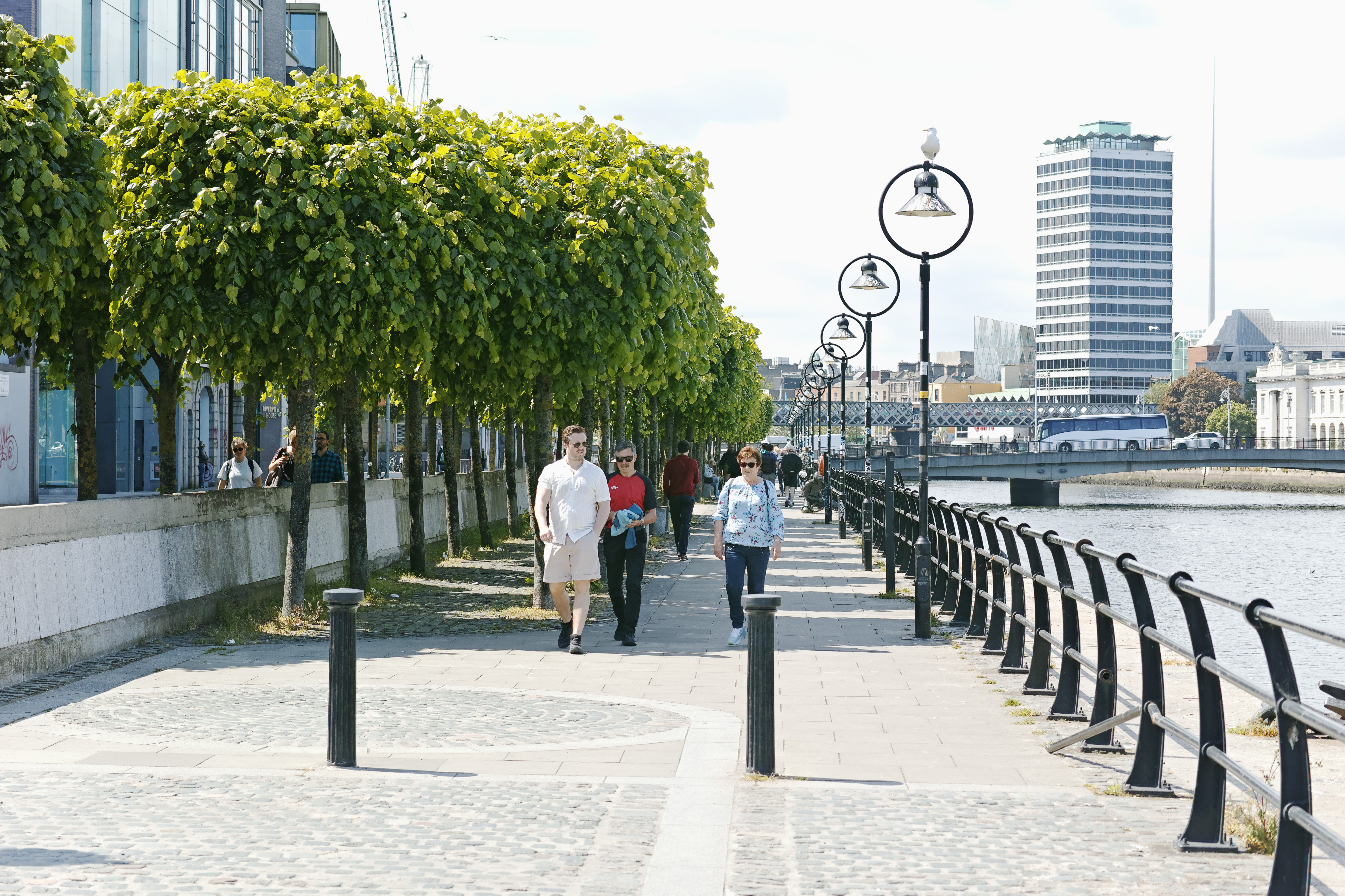 PHOTOGRAPHS OF SIR JOHN ROGERSON'S QUAY IN DUBLIN