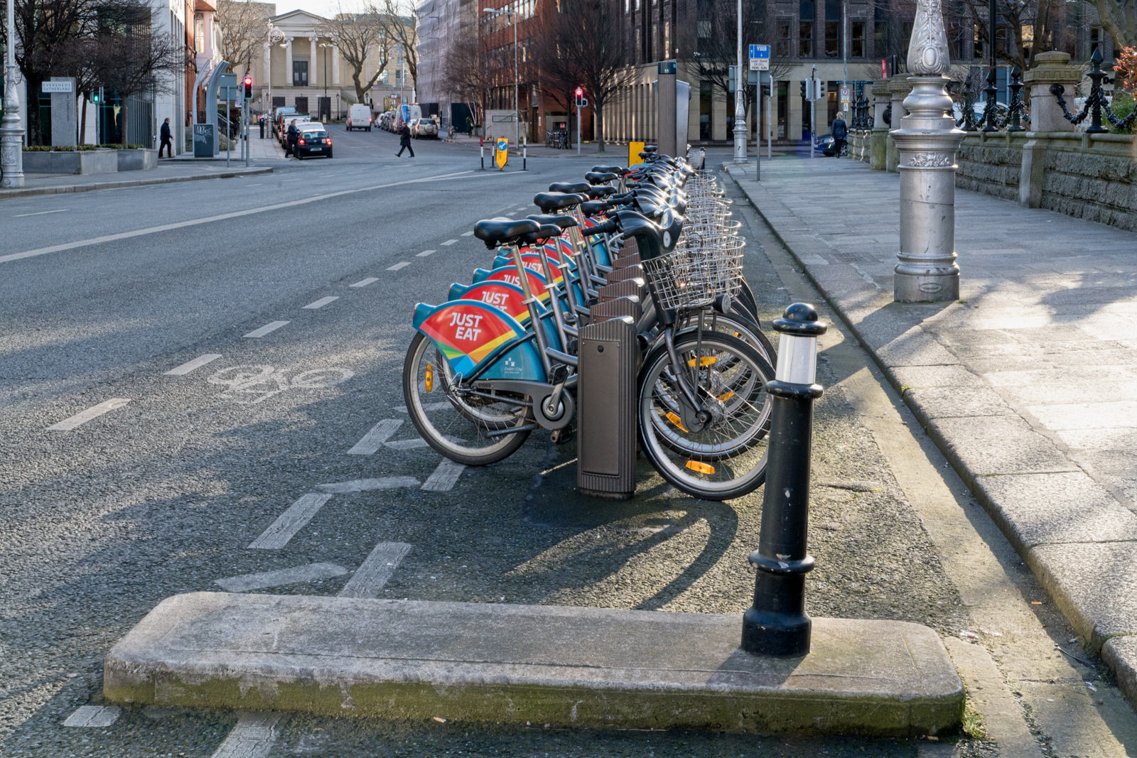 DUBLINBIKES DOCKING STATION 11 AT EARLSFORT TERRACE