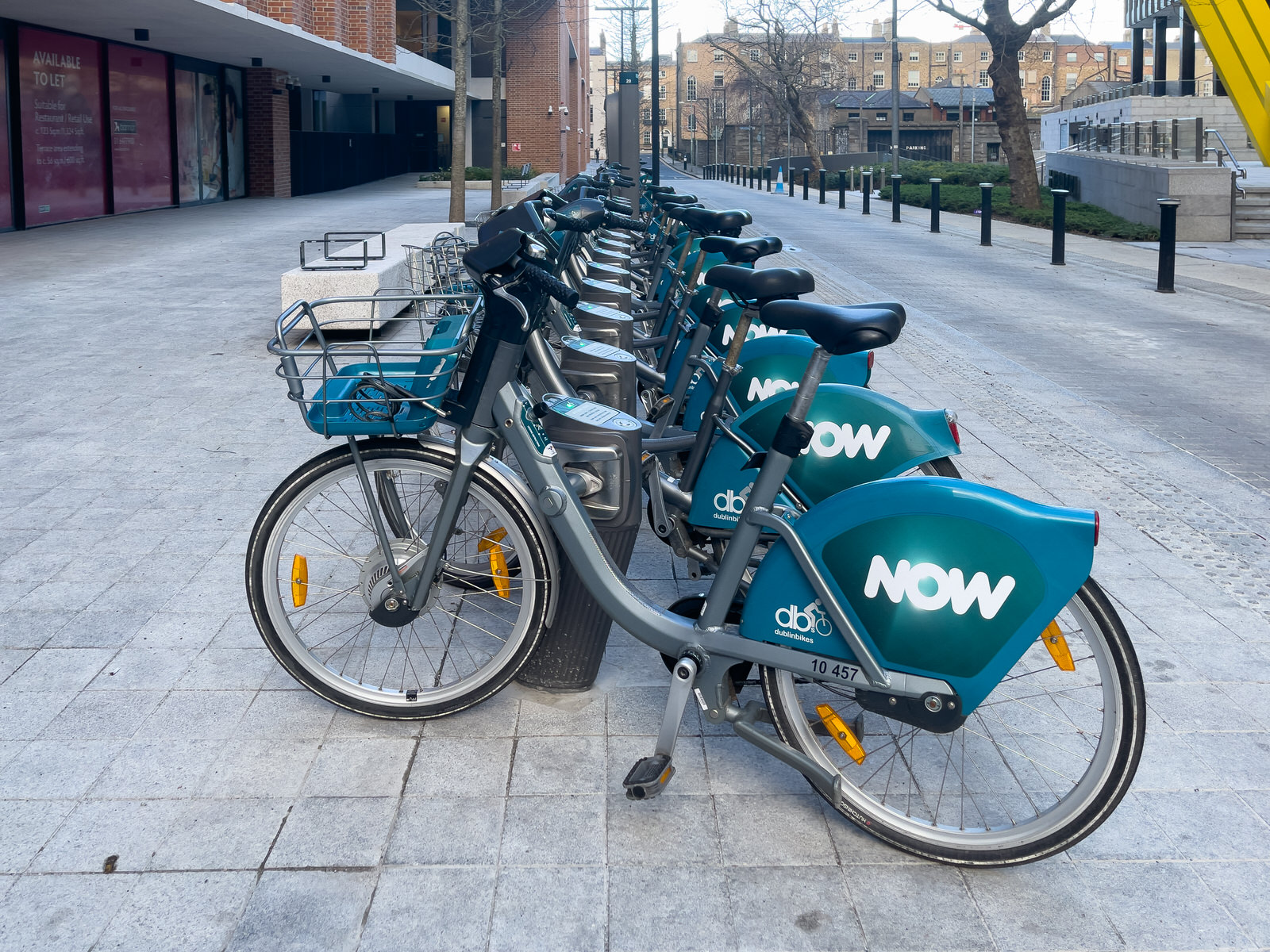 DUBLINBIKES DOCKING STATION 20 ON EAST JAMES STREET