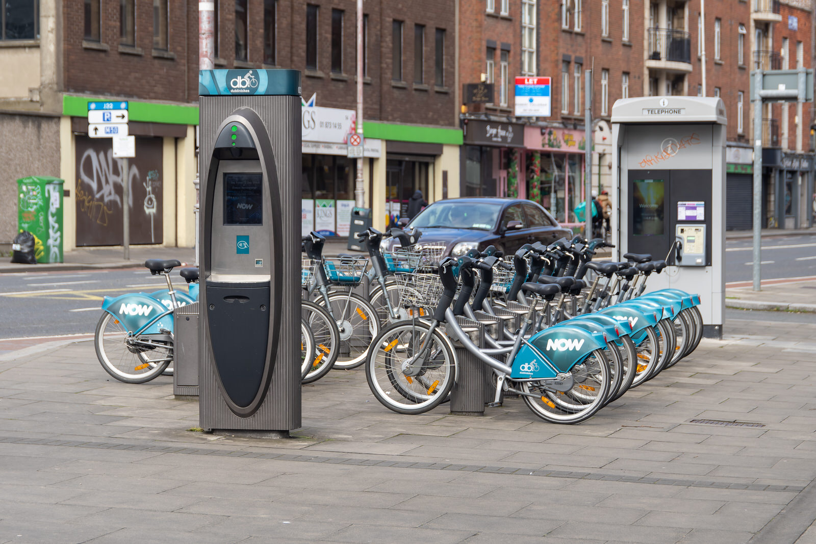 DUBLINBIKES DOCKING STATION 03 AT THE COLLEGE