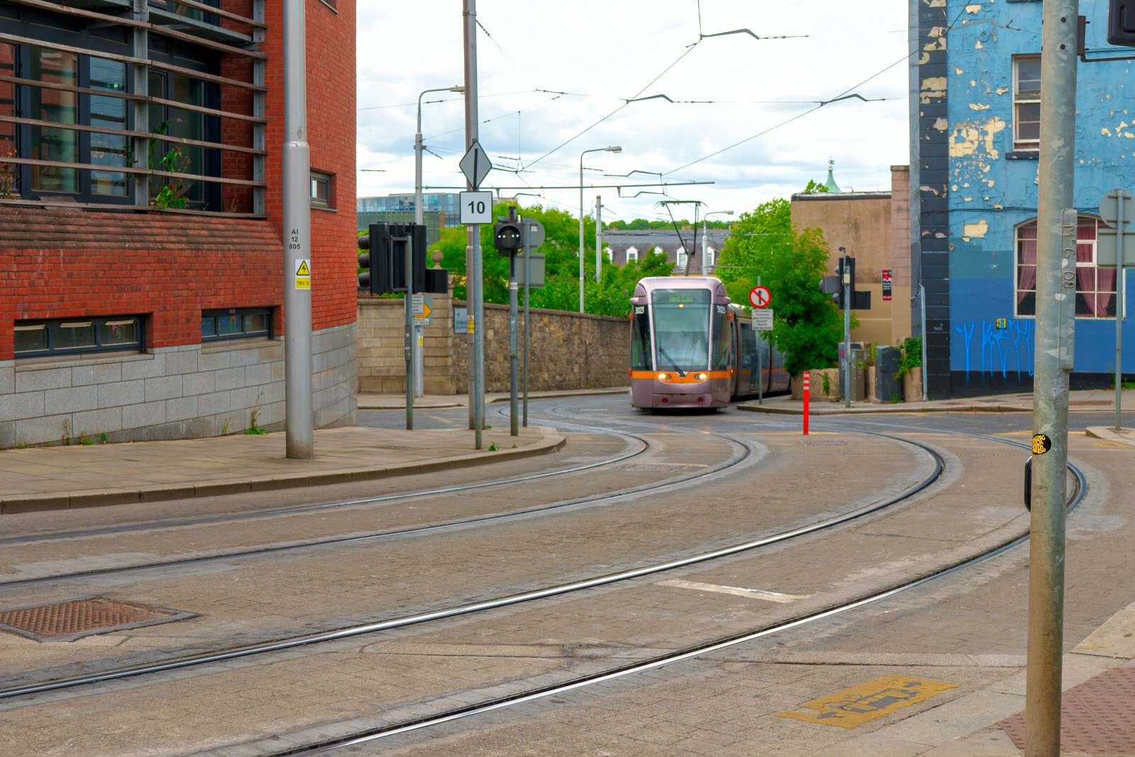 WHY WOULD ANYONE PHOTOGRAPH A TRAM COMING UP A HILL 