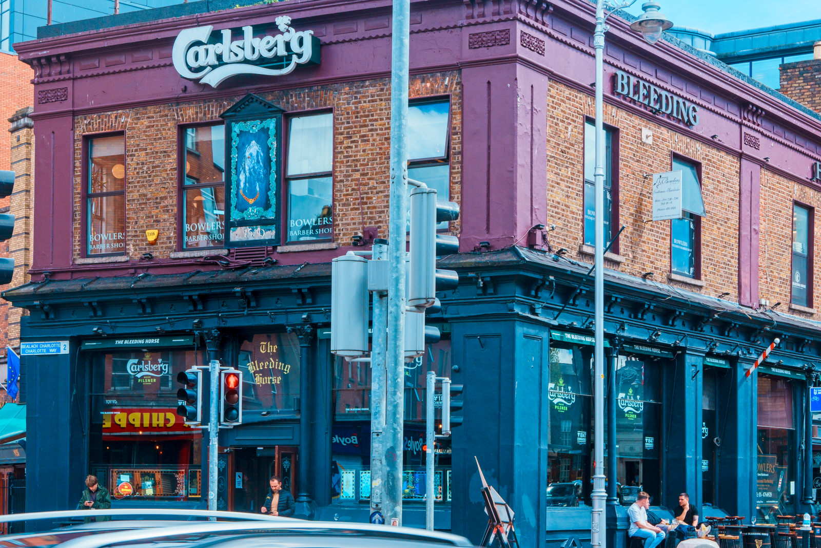 THE BLEEDING HORSE PUB IN DUBLIN 