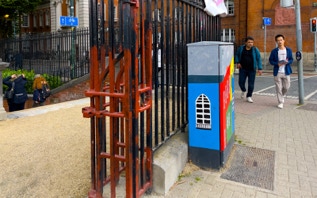 Paint-A-Box Street Art At St Patrick's Public Park