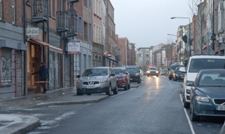 ROAD AND FOOTPATHS WERE SLIPPY BECAUSE OF ICE 001