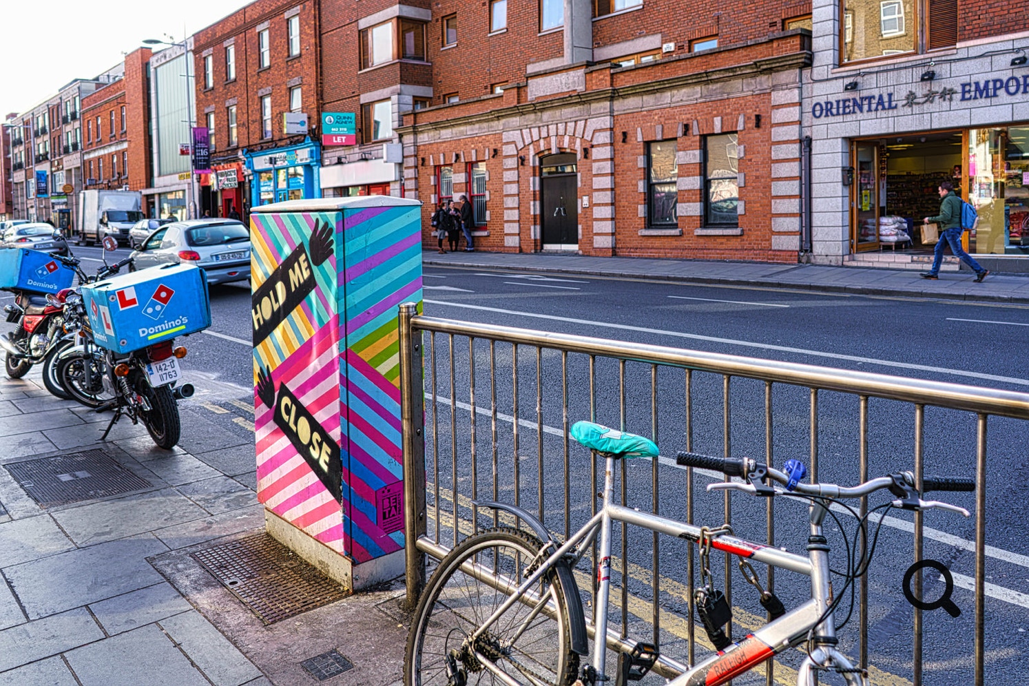 Paint-A-Box Street Art In Rathmines