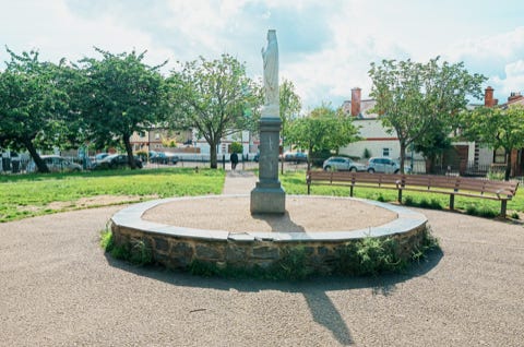 MARIAN STATUE ERECTED IN 1955 RATHER THAN 1955 [OSCAR SQUARE PARK] 001