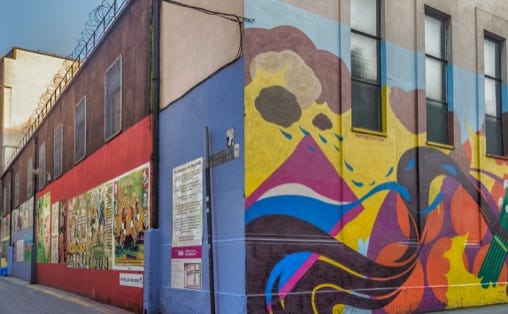 URBAN EXPRESSION BY INPUTOUT AT BEDFORD ROW 38KV SUB STATION [AT THE CORNER OF BEDFORD PLACE AND BEDFORD ROW] 