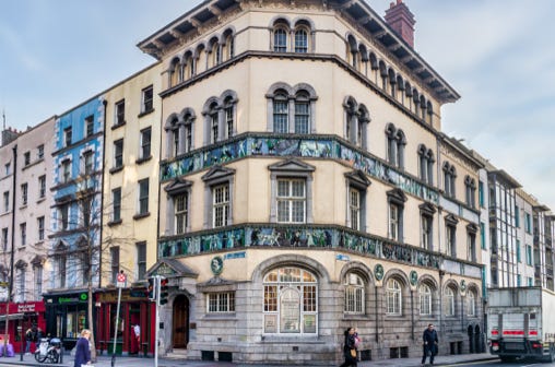 SUNLIGHT CHAMBERS AS IT WAS IN FEBRUARY 2012 [MY FAVOURITE BUILDING IN DUBLIN] 
