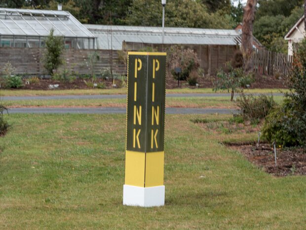 IS YELLOW THE NEW PINK I will provide details of the Sculptor and their art as soon as they become available later this week. For some unknown...