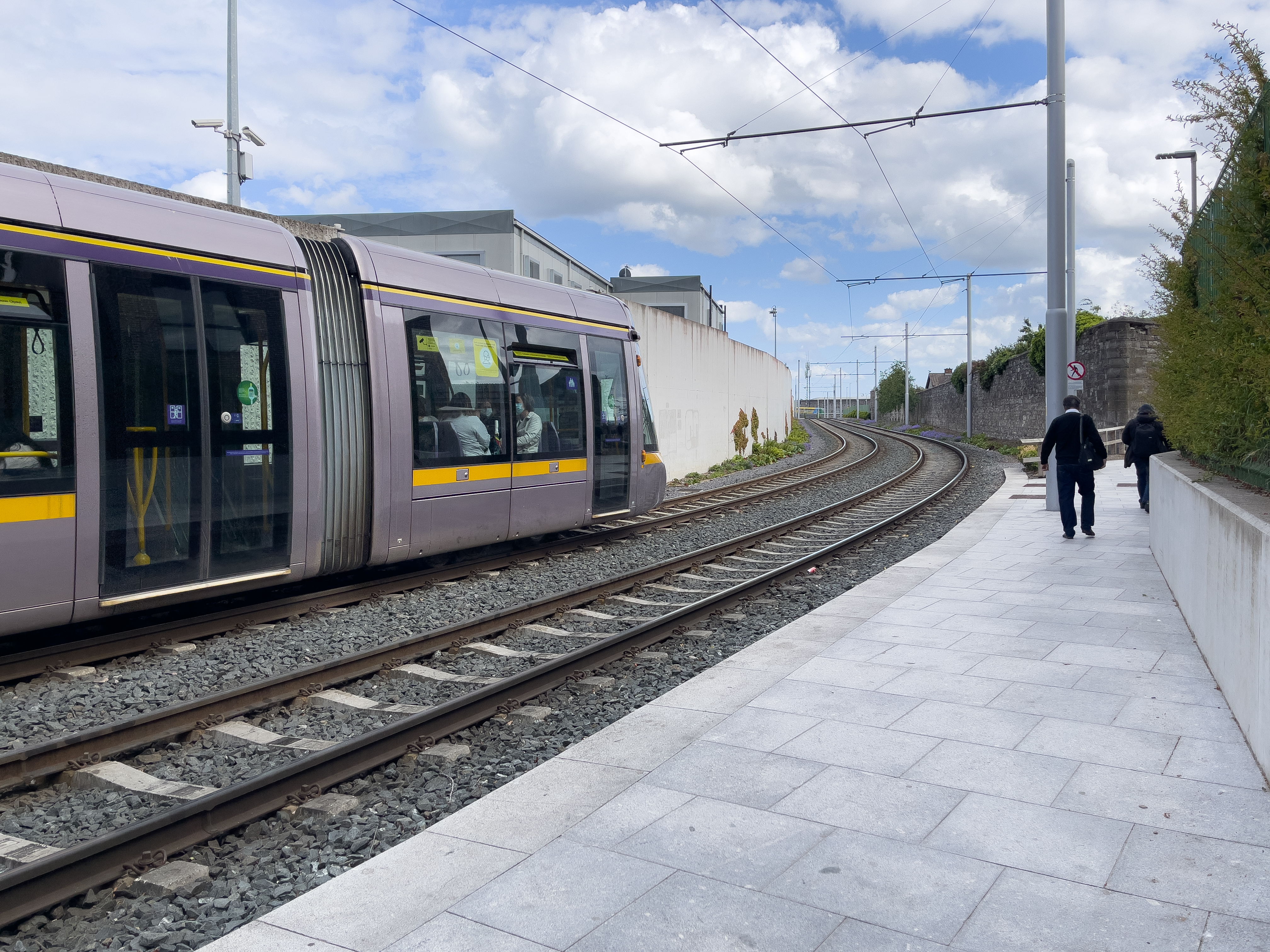 SHORT TRIP ON LUAS TRAM