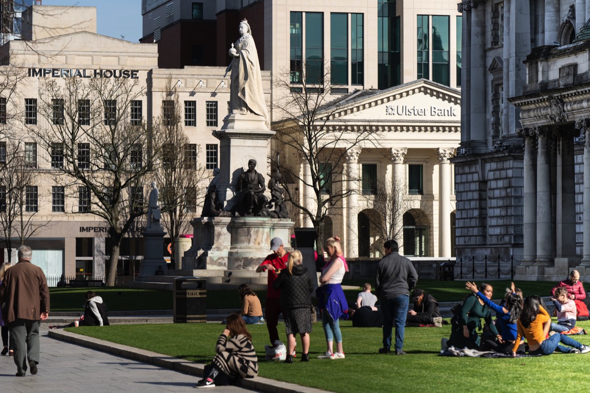 RANDOM IMAGES OF BELFAST CITY HALL 28 MARCH 2019 001