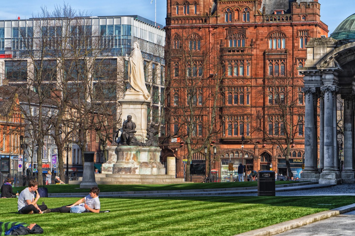 RANDOM IMAGES OF BELFAST CITY HALL 28 MARCH 2019 003