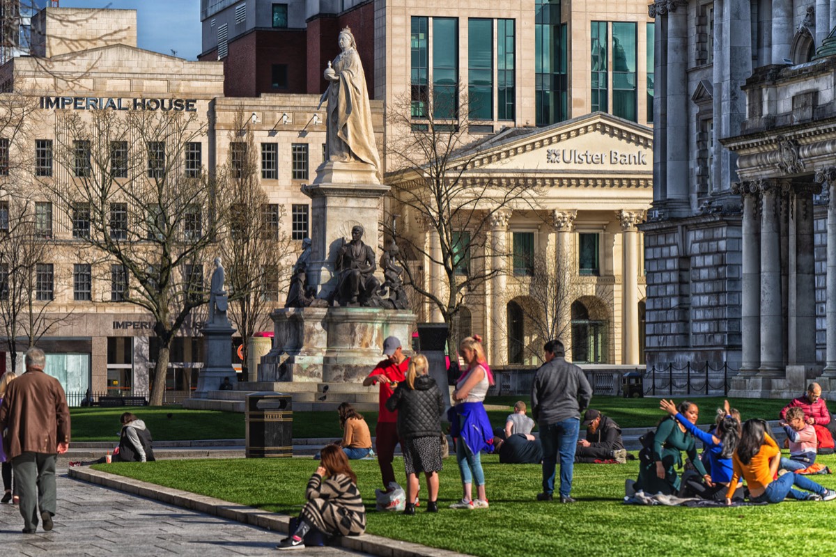 RANDOM IMAGES OF BELFAST CITY HALL 28 MARCH 2019 012