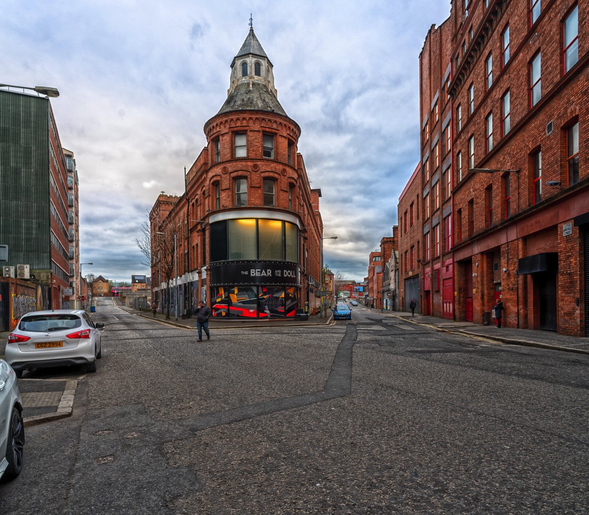 THE BEAR AND THE DOLL  AT LIBRARY STREET - LITTLE DONEGALL STREET  