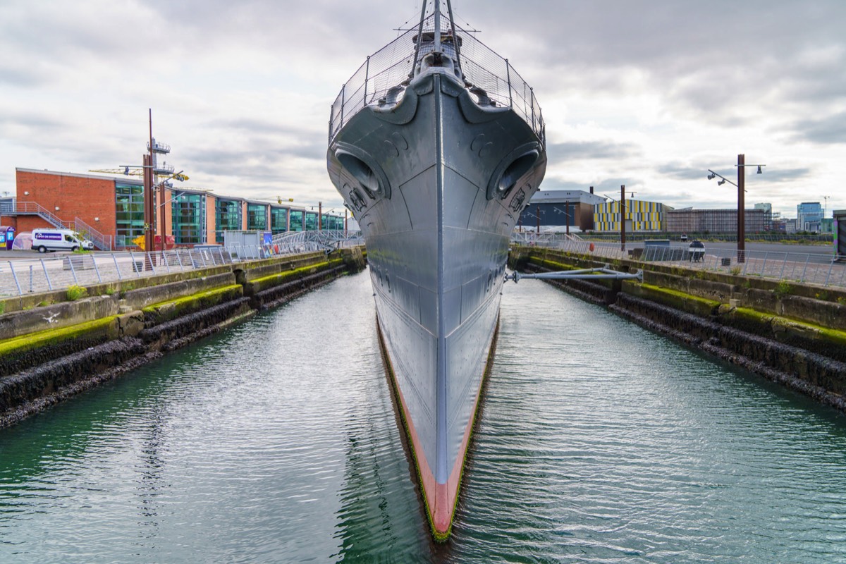 HMS CAROLINE - PHOTOGRAPHED 2021