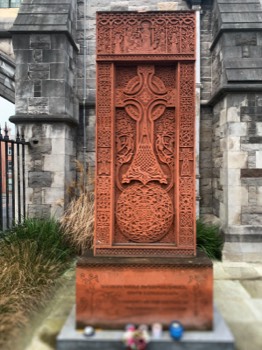 CHRIST CHURCH CATHEDRAL  ON A VERY COLD FOGGY DAY