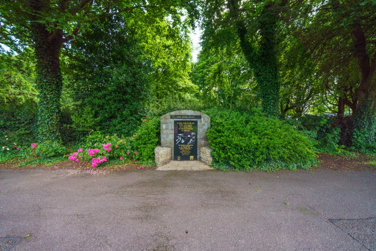 TITANIC MEMORIAL STONE AT FITZGERALD