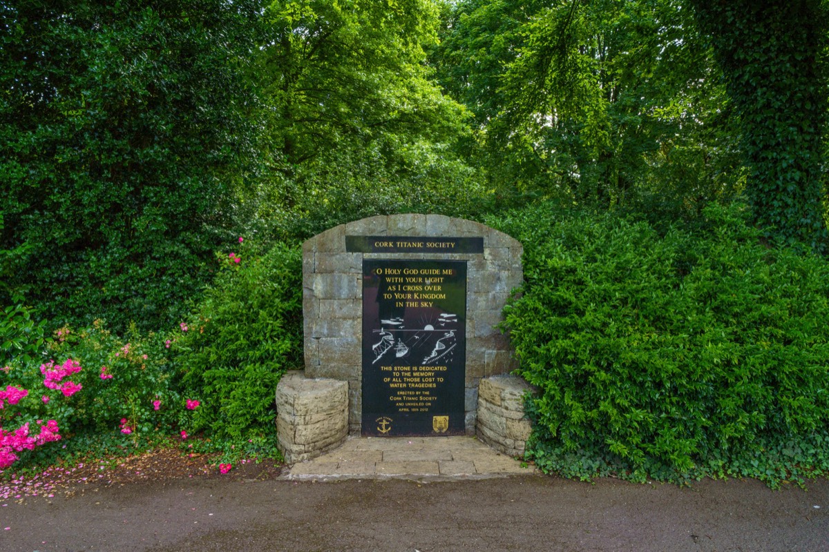 TITANIC MEMORIAL STONE AT FITZGERALD