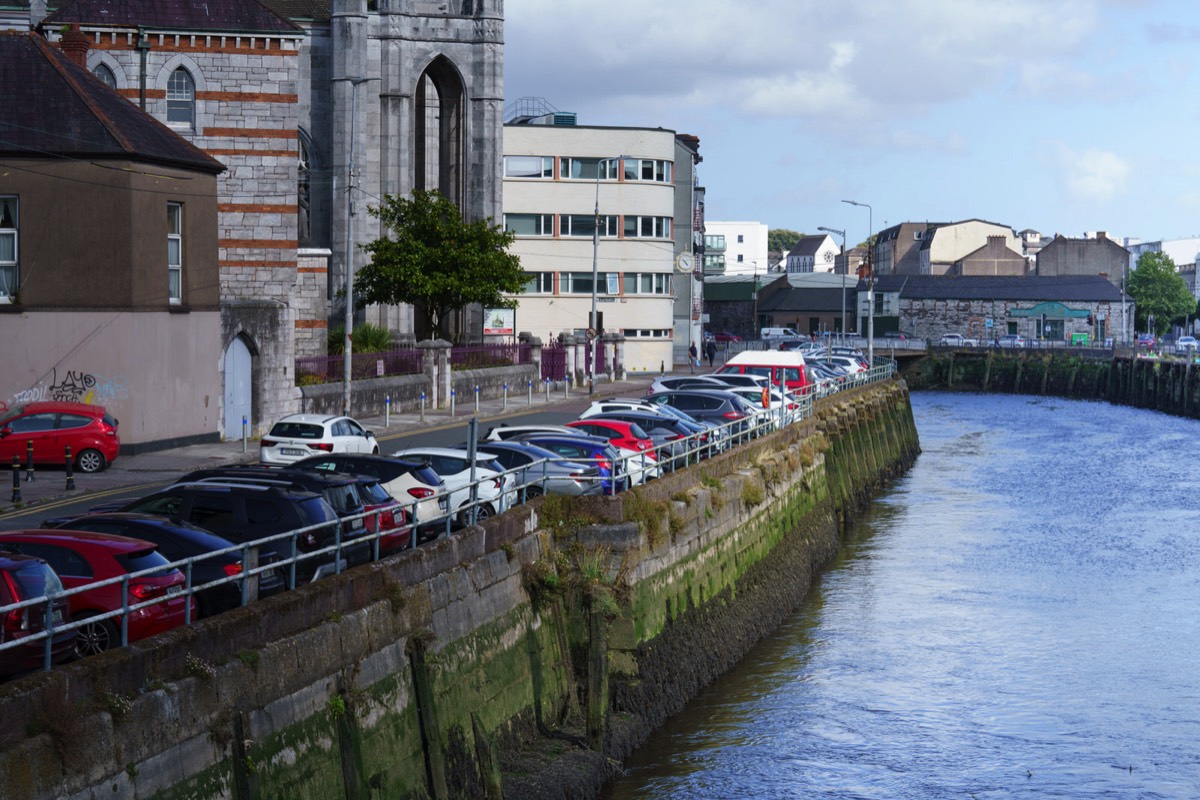 FATHER MATHEW QUAY AS SEEN FROM OTHER SIDE OF THE RIVER  002