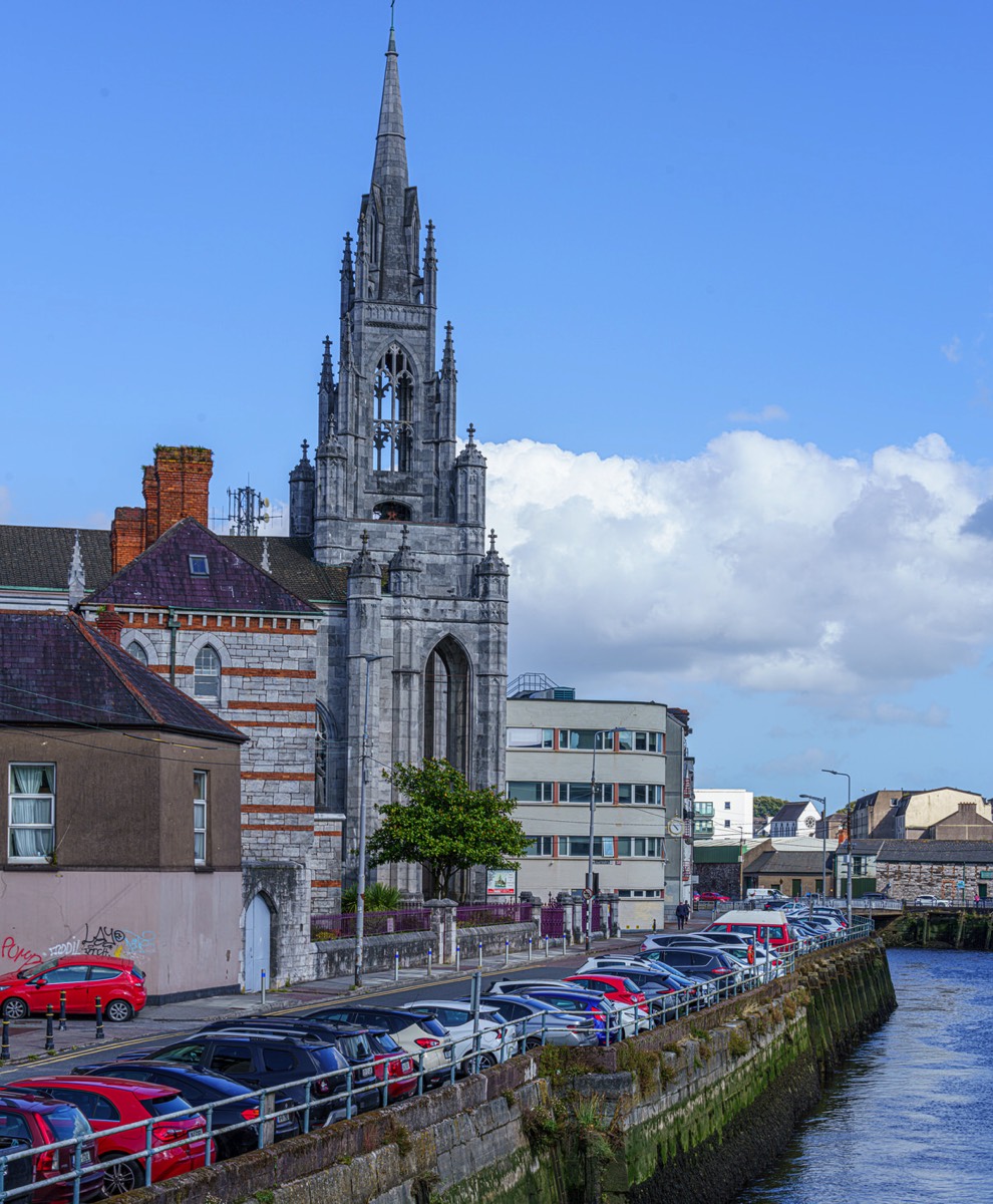 FATHER MATHEW QUAY AS SEEN FROM OTHER SIDE OF THE RIVER  003