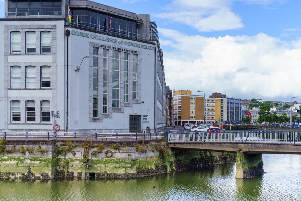 FATHER MATHEW QUAY AS SEEN FROM OTHER SIDE OF THE RIVER  005