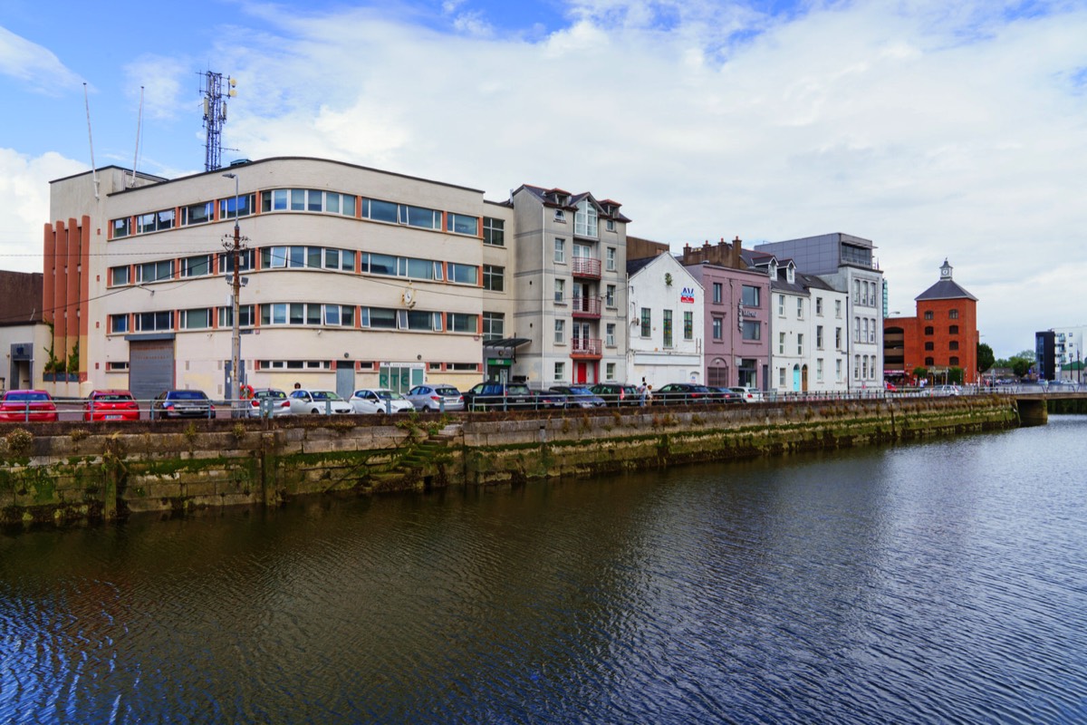 FATHER MATHEW QUAY AS SEEN FROM OTHER SIDE OF THE RIVER  009