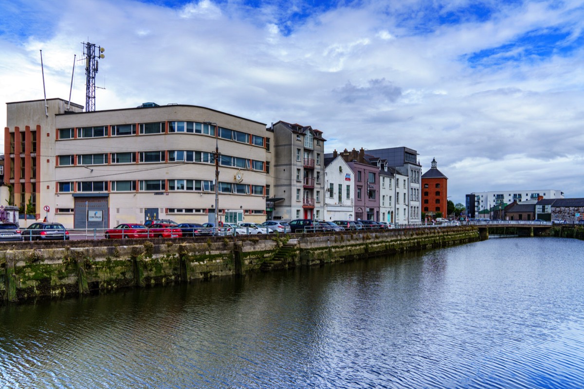 FATHER MATHEW QUAY AS SEEN FROM OTHER SIDE OF THE RIVER  010