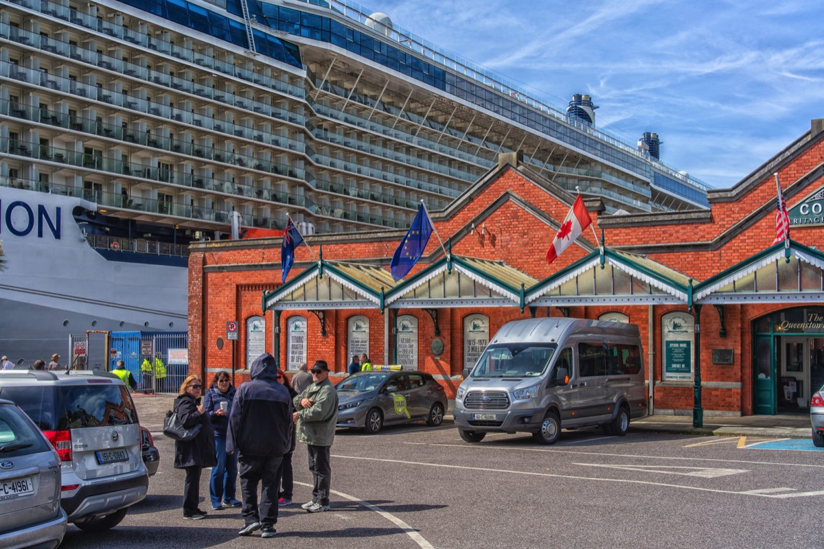 THE CELEBRITY REFLECTION VISITS THE TOWN OF COBH 001