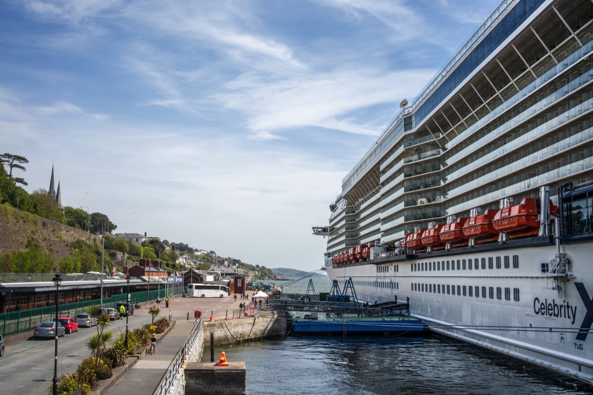 THE CELEBRITY REFLECTION VISITS THE TOWN OF COBH 016