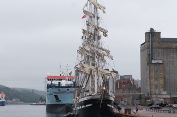  THE BELEM TALL SHIP VISITS CORK  