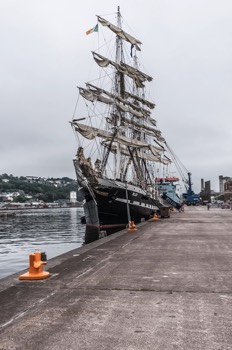  THE BELEM TALL SHIP VISITS CORK  