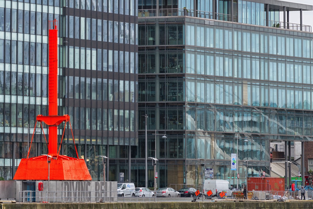 THE DIVING BELL ON SIR JOHN ROGERSONS QUAY - THIS IS NOW A MINI-MUSEUM 003