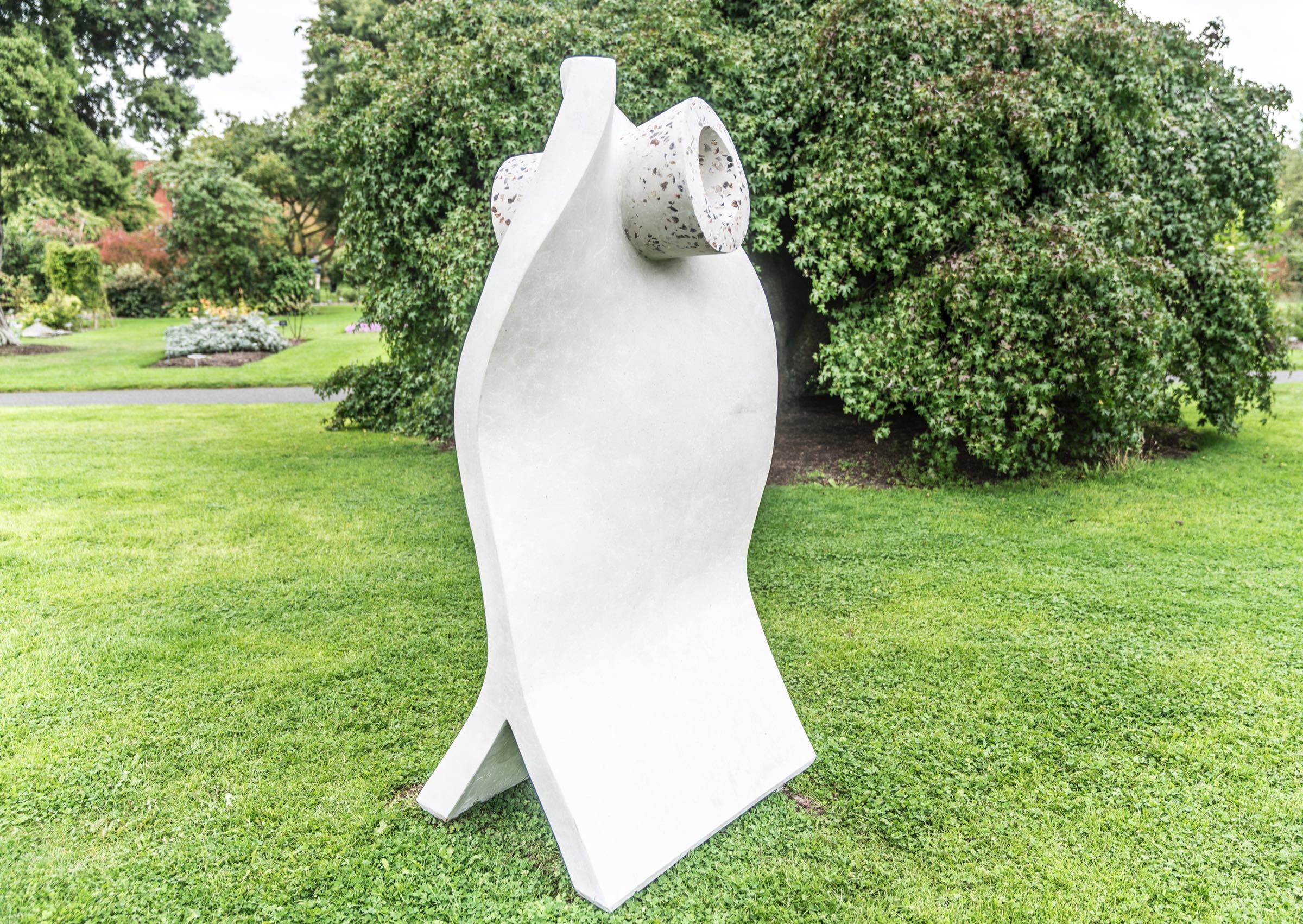 CONICAL VIEWER WITH TWIST BY KEN DREW [SCULPTURE IN CONTEXT 2017]
